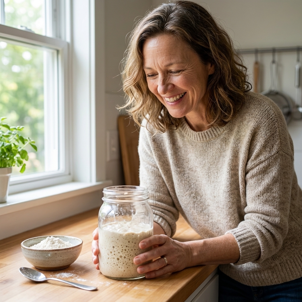 Sourdough Starter From Scratch
