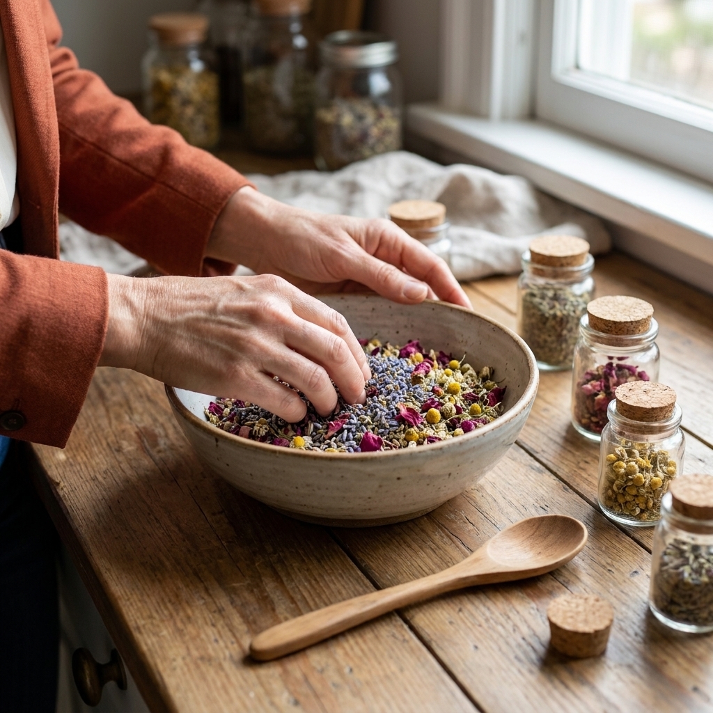 Herbal Tea Blending at Home