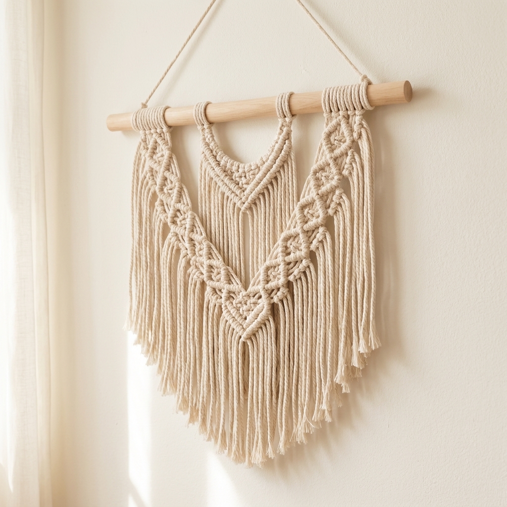Your First Macrame Wall Hanging